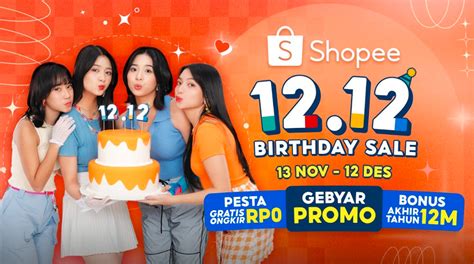 Shopee Birthday Sale Mulai November Desember Cek