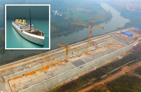 Enormous Titanic Replica Being Built In Rural China