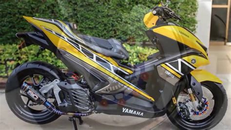 Koleksi Modifikasi Motor Yamaha Aerox Terbaru Modifikasi Motor