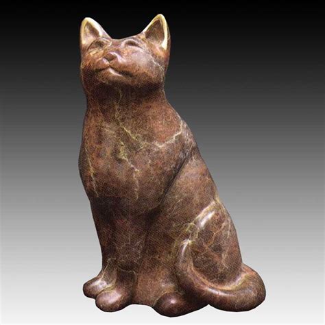 Cat Bronze Sculpture | Miss Kitty | Wildlife Bronze Sculptures by ...