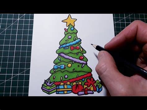 Comment Dessiner Un Sapin De No L Tuto Dessin Sapin Kawaii Facile