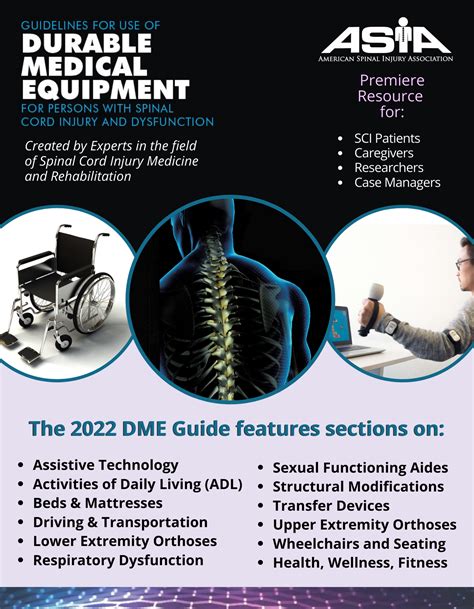 Dme Guide For Spinal Injury American Spinal Injury Association