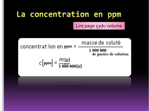 D Couvrir Imagen Concentration En Masse Formule Fr Thptnganamst