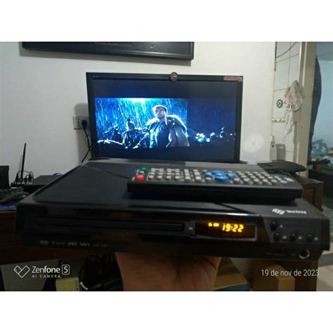 Dvd Player Tectoy Dvt F Completo Usb Raridade C Filmes Leia Tudo