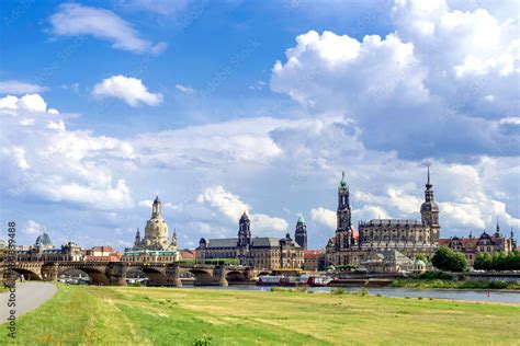 Dresden Skyline Stock Photo | Adobe Stock