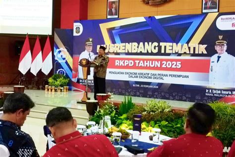 Wali Kota Blitar Buka Musrenbang Tematik Rkpd Tahun Tajuk News