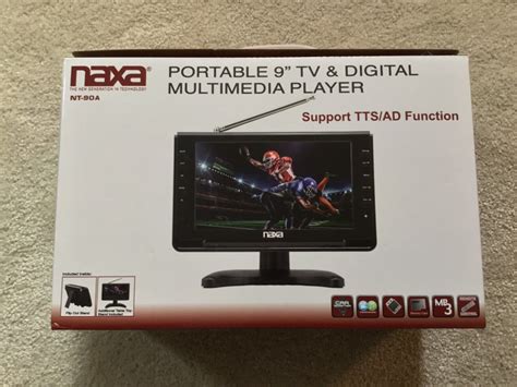 Naxa Electronics Nt 90 9 Portable Tv And Digital Multimedia Player