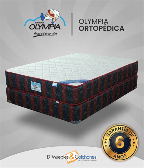 Olympia Línea Chapina Ortopédica D´muebles And Colchones