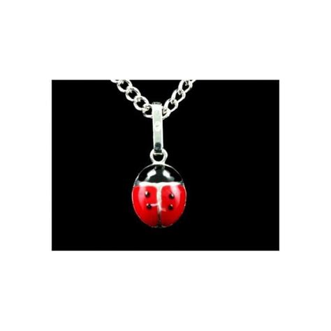 Pendentif Coccinelle En Argent Cha Ne Cdiscount