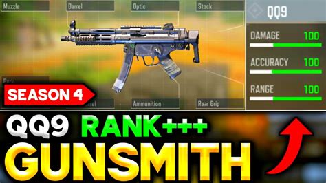 Qq9 Best Gunsmith In Cod Mobile Season 4 Qq9 Best Attachments For