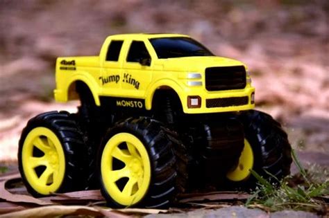 Yellow Monsto Truck (Toy Car Model) (Toys) (Toy Truck) (Toy Product ...