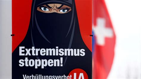 La Suisse Vote Pour Linterdiction De La Burqa Dans Lespace Public