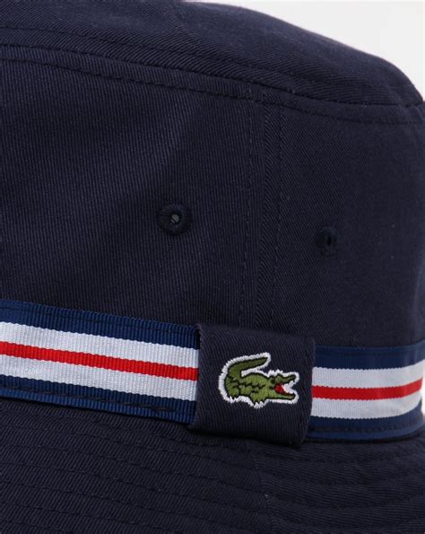 Lacoste Sport Bucket Hat Navymenspiquelogo