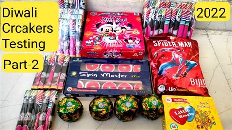 Testing Diwali Fireworks 2022 Part 2 New And Different Types Of