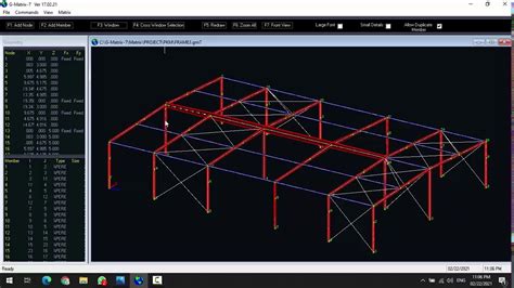 gmatrix  continuous jack beam   excellence  peb lgs