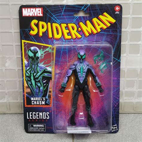 Jual HASBRO MARVEL LEGENDS RETRO SPIDERMAN CHASM SYMBIOT VINTAGE SPIDER