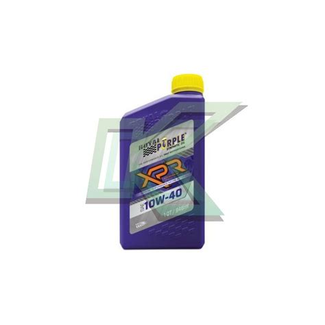 Aceite sintético de motor Royal Purple XPR SAE 10W40 946 ml