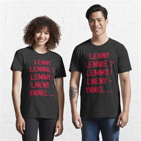 Lenny Lennie Lemmy Lneny Ynnel T Shirt For Sale By Graphifyart