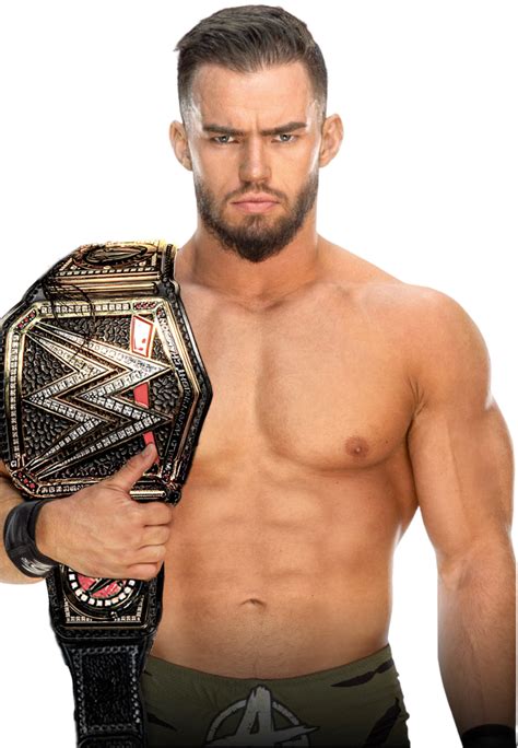 Austin Theory Custom Wwe Champion Png 1 By Superajstylesnick On