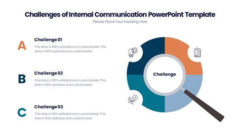 Challenges Of Internal Communication Powerpoint Template Pptuniverse