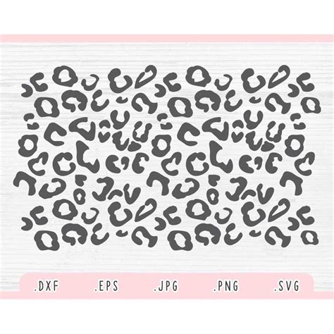 Leopard Pattern SVG, Leopard Texture SVG, Leopard Pattern DX - Inspire ...