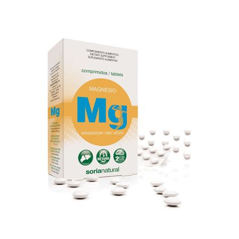 Magnesio MG 30 Comprimidos Tablets Soria Natural