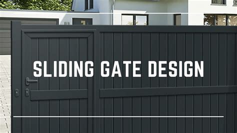 10 Simple And Best Sliding Gate Designs For Homes, 45% OFF