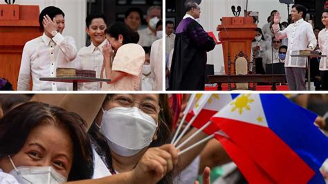 In Pics Ferdinand Bongbong Marcos Jr Sworn In As Philippines 17th President Critics Fear