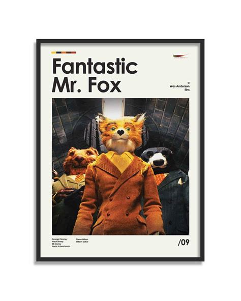 Fantastic Mr Fox Movie Poster