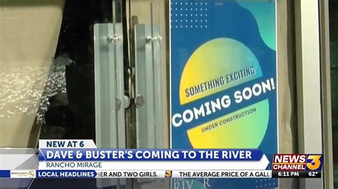 Dave Buster Is Coming To The River In 2023 YouTube