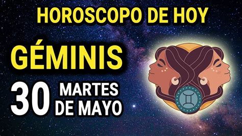 🔮𝐓𝐄 𝐋𝐋𝐄𝐆Ó 𝐓𝐔 𝐓𝐈𝐄𝐌𝐏𝐎 𝐃𝐈𝐕𝐈𝐍𝐎🥰 HorÓscopo De Hoy GÉminis♊ 30 De Mayo De 2023 Youtube