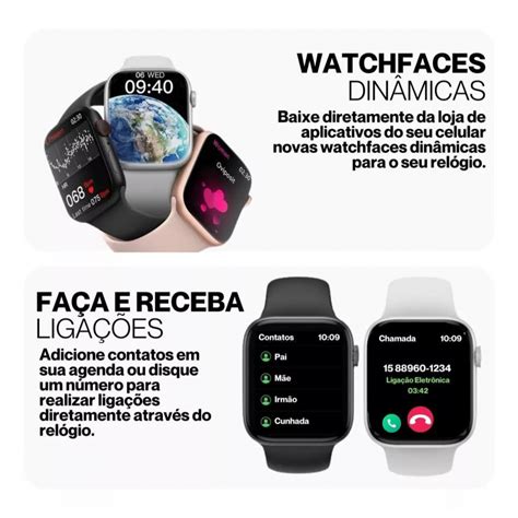 Jonh Variedades DROP Relógio Inteligente Smartwatch Tela Infinita