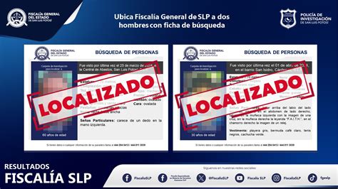 En CÁrdenas Y La Capital FiscalÍa De Slp Localiza A Dos Hombres Con