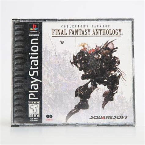 Final Fantasy Anthology Playstation Square Enix Gamestop