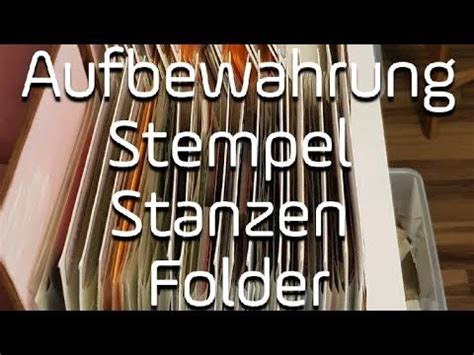 Neue Stempel Und Stanzen Aufbewahrung Storage And Organization