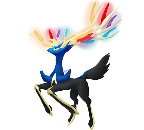 Xerneas Pokemon Background Png Image Png Play