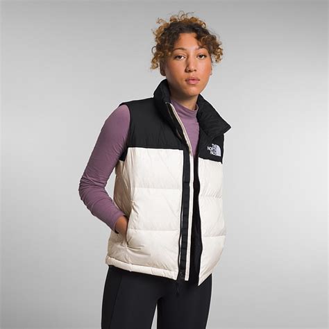 Retro Nuptse Vest Jackets Vests Stirling Sports