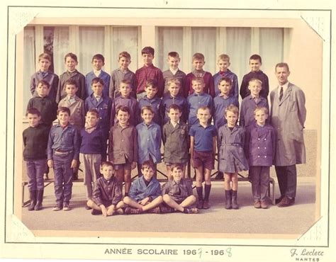 Photo De Classe Cm 2 De 1968 Ecole U Le Verrier Copains Davant Lab