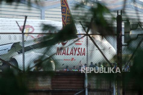 Pesawat Batik Air Malaysia Keluar Landasan Pacu Republika Online