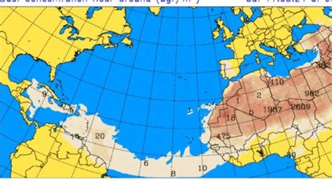 Se Espera Llegada Del Polvo Del Sahara A Rd El Próximo Fin De Semana