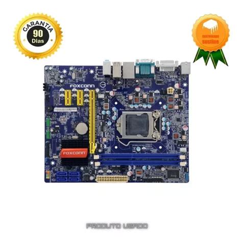 Placa Mãe Foxconn H61mx Ddr3 1155 Suporta 2º E 3º Geração MercadoLivre