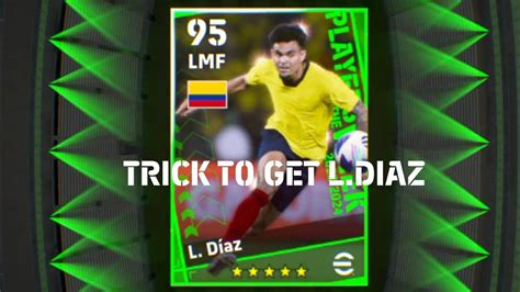 TRICK TO GET L DIAZ NEW POTW CARD EFOOTBALL 2024 YouTube