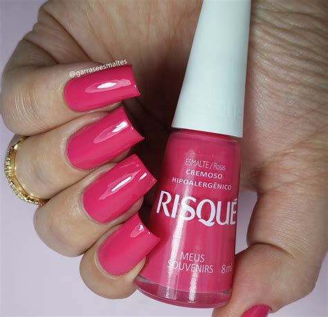 Descobrir Imagem Esmalte Risqu Rosa Pink Br Thptnganamst Edu Vn