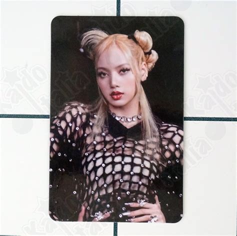 Blackpink Born Pink Lisa Official Photocard Pob