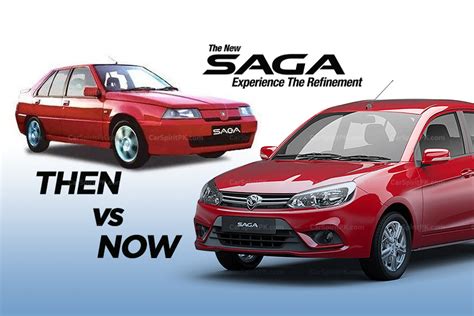 Proton Saga Then Now CarSpiritPK