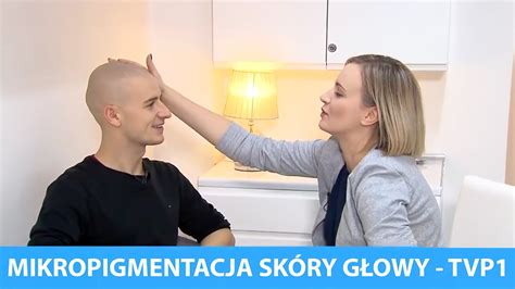 MIKROPIGMENTACJA SKÓRY GŁOWY Wywiad dla TVP 1 Mikropigmentacja