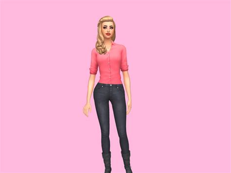 The Sims Resource Pink Cas Create A Sim Background