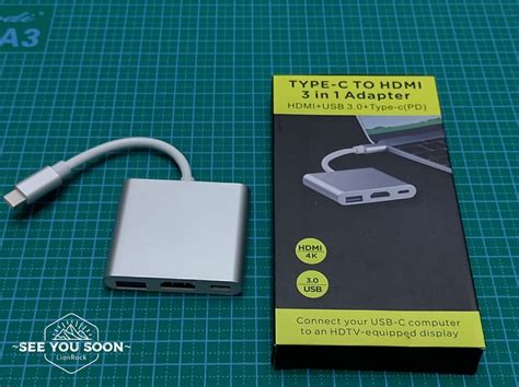 Usb Type C To Hdmi 3 In 1 Adapter 電腦＆科技 電腦周邊及配件 電腦線、轉接線及轉換器 Carousell