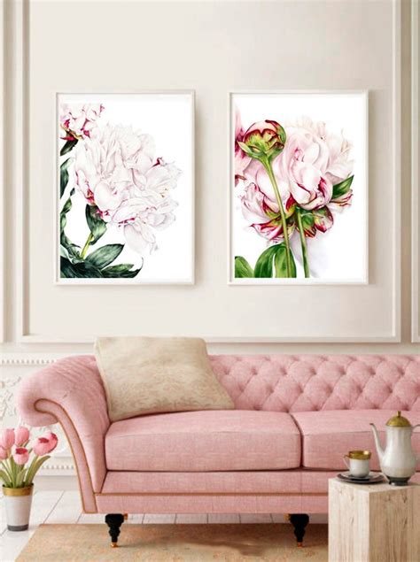 Botanical Art Print Large Botanical Print Watercolour Print Etsy