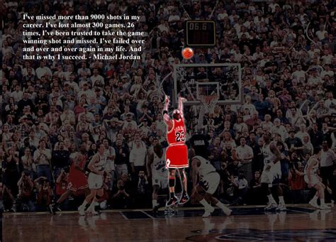 Ive Missed More Than 9000 Shots In My Career Michael Jordan